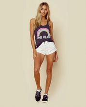Load image into Gallery viewer, One Heart Rainbow Tank
